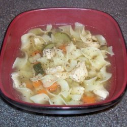 Faiths Healthy Chicken Noodle Soup recipe