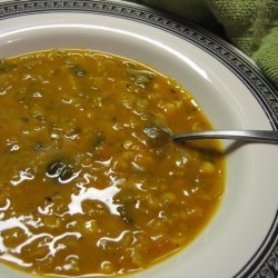 Winter Squash And Brussel Sprout Soup recipe