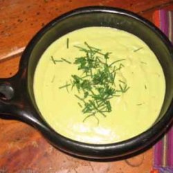 Cold Avocado Vichyssoise Potato Soup recipe