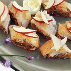 Pear, Onion, and Dry Jack Cheese Strudels recipe