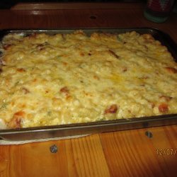 Macaroni and Cheese Carbonara recipe