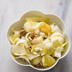 Endive Salad with Apples, Walnuts and Gorgonzola recipe