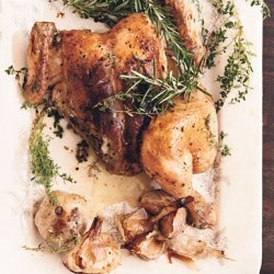Roast Chicken with Rosemary-Garlic Paste recipe