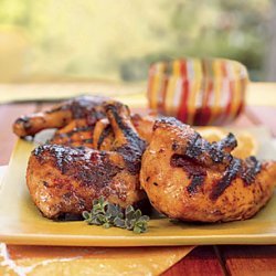 Chicken with Tangerine, Honey, and Chipotle Glaze recipe