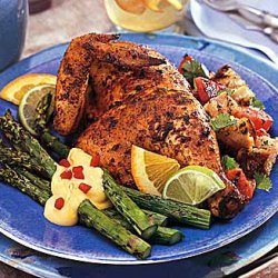 Chicken Marinated in Garlic, Chilies and Citrus Juices recipe