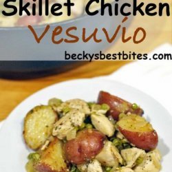 Chicken Vesuvio recipe