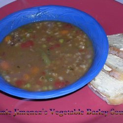 Anniez Vegetable Barley Soup recipe