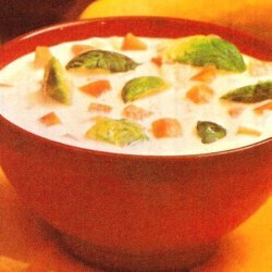 Bountiful Brussels Sprout Soup recipe