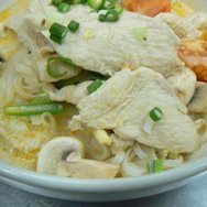 Chicken Coconut Noodle Bowl recipe