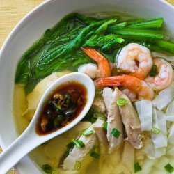 Malasian Chicken Noodle Soup recipe