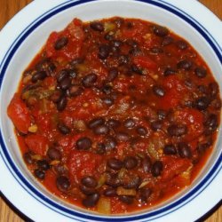Chipotle-black Bean Chili recipe
