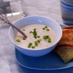 Cream Of Celery And Cauliflower Soup recipe