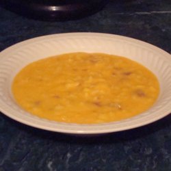Butternut Squash And Chourico Soup recipe