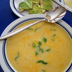 Easy Potato And Cheese Soup recipe