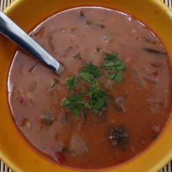 Sopa Tarasca Tomato And Bean Tortilla Soup recipe