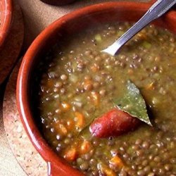 Spanish Lentil Soup recipe