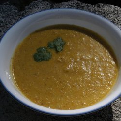 Carrot Peanut Soup recipe