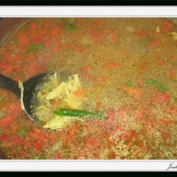 Red Pepper Asparagus And Wild Rice Soup recipe