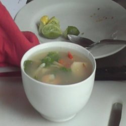 Thai Hot And Sour Prawn Soup - Tom Yam Goong recipe