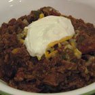 Thick Meaty Manly Chili recipe
