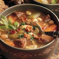 Wonker Beefy Bean Soup recipe