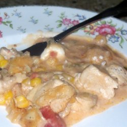 Jalapeno Popper Chicken Casserole recipe