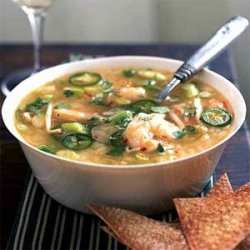 Spicy Shrimp And Rice Soup recipe