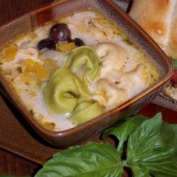 Tortellini Olive Soup recipe