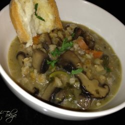 Mushroom Barley Soup recipe