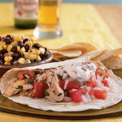 Snapper Tacos with Chipotle Cream recipe