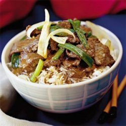 Beef with Ginger recipe