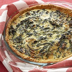 Spinach and Cheese Quiche recipe