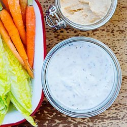 Zaatar Yogurt Dip and Vegetables recipe