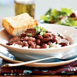 Red Beans and Rice with Smoked Turkey Sausage recipe