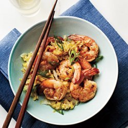 Cantonese-Style Shrimp and Napa Cabbage recipe