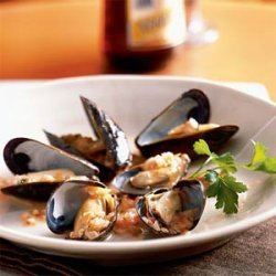 Thai-Style Mussels with Pickled Ginger recipe