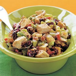 Chicken Salad with Roasted Peppers recipe