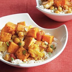 Tofu and Chickpea Curry recipe
