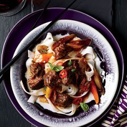 Asian Beef with Basil recipe