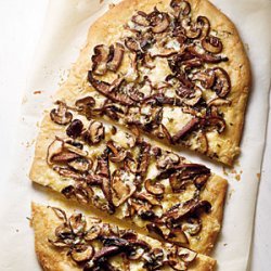 Wild Mushroom Pizza with Truffle Oil recipe