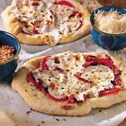 Fresh Mozzarella and Basil Pizza recipe