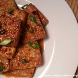 Dubu Jorim (Korean Braised Tofu) recipe