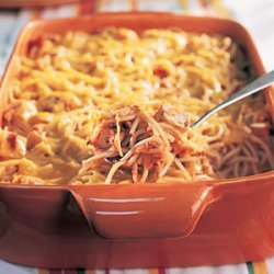 Cheesy Chicken Spaghetti recipe