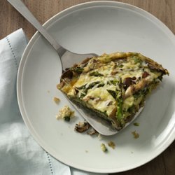 Asparagus-and-Mushroom Frittata recipe