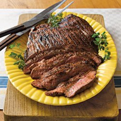 Grilled Spice-Rubbed Flank Steak recipe