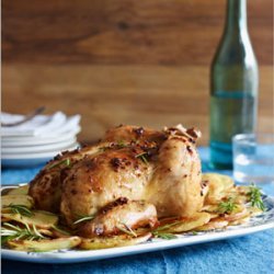 Tuscan Roast Chicken With Potatoes recipe