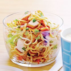 Vegetable and Chicken Lo Mein recipe