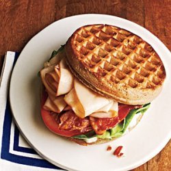 Chicken and Waffle Sandwiches recipe