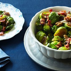 Brussels Sprouts with Chestnuts and Bacon recipe