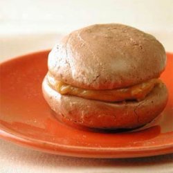 Peanut Butter-Chocolate Meringue Sandwiches recipe